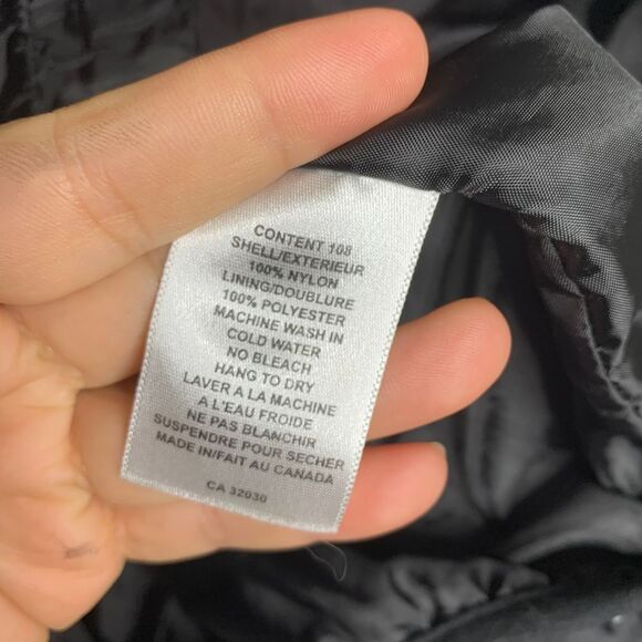 Vintage Descente quilted black insulated puffer bomber jacket size XL - Picture 5 of 7